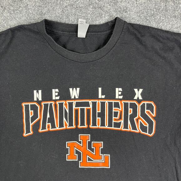 Next Level T-Shirt Mens XL Black New Lex Panthers Graphic Athletic Tee - Picture 1 of 9